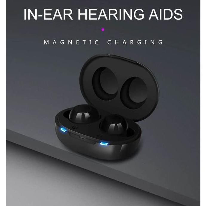BISA COD A-39 PREMIUM Hearing Aid - Alat Bantu Dengar Headset - Recharge LIMITED EDITION Kode 363