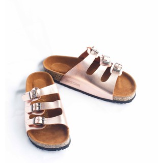  Sandal  Birkenstock  Wanita Premium Florida Rose Gold 