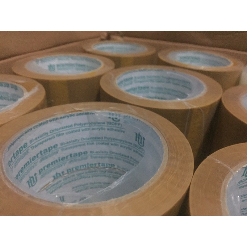 

LAKBAN COKLAT OPP PREMIERE TAPE by NACHI 48mmX100yx 41mic PREMIER TAPE