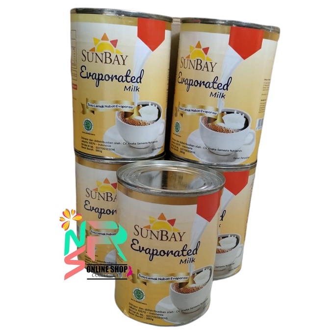 

SUSU EVAPORASI / EVAPORATED MILK SUNBAY/5pcs