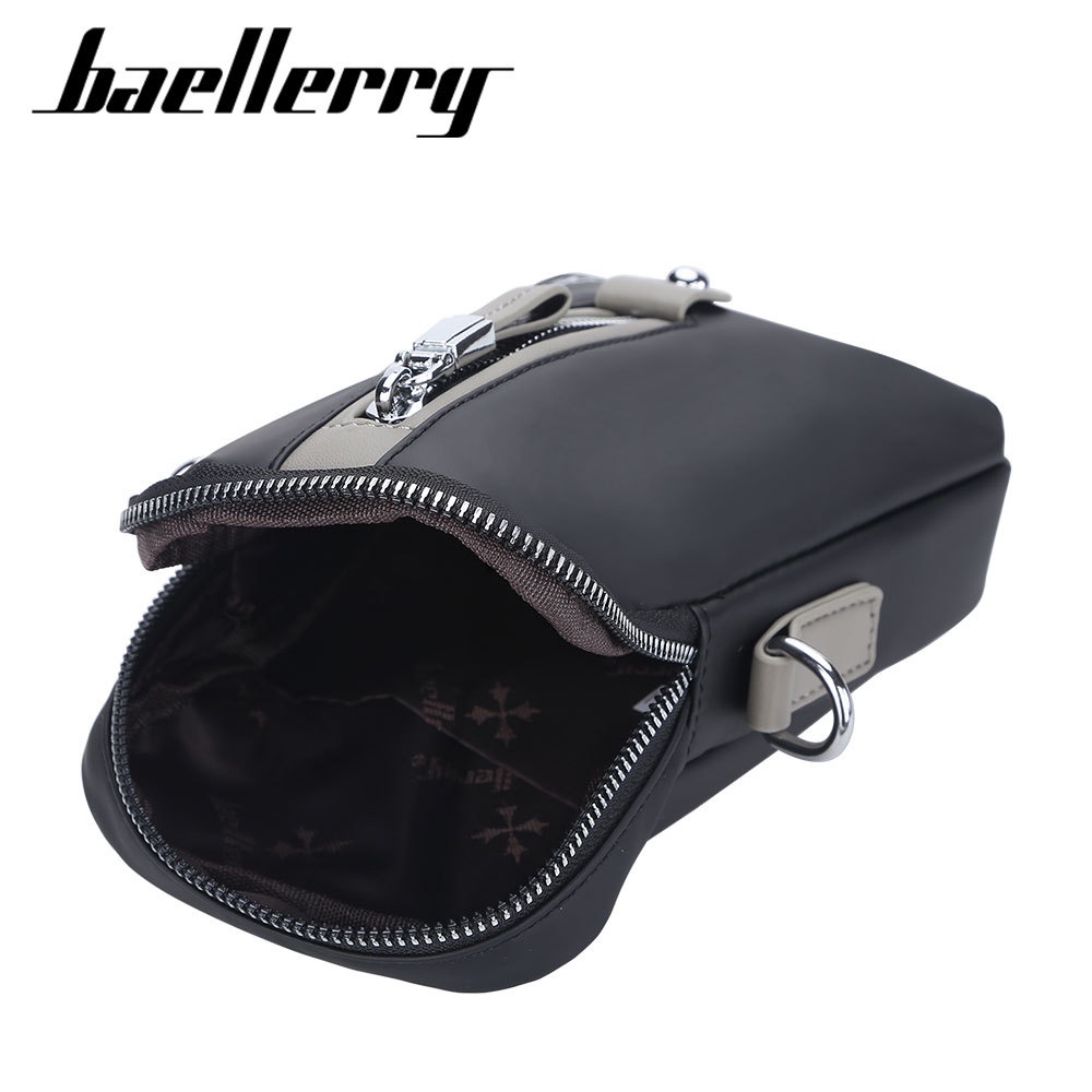 BAELLERRY S6713 Tas Selempang Pria Tas Pinggang Waistbag Bahan Premium WATCHKITE WKOS