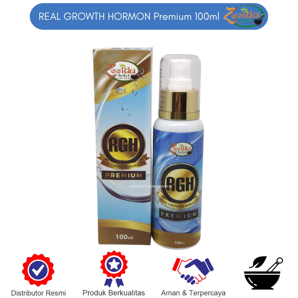 RGH Premium100ml Zeeida Herbal Real Growth Hormon