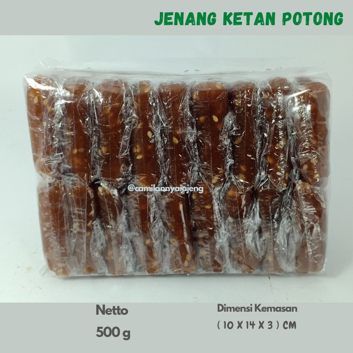

Jenang Dodol Ketan Potong Legit Lembut Camilan Tradisional