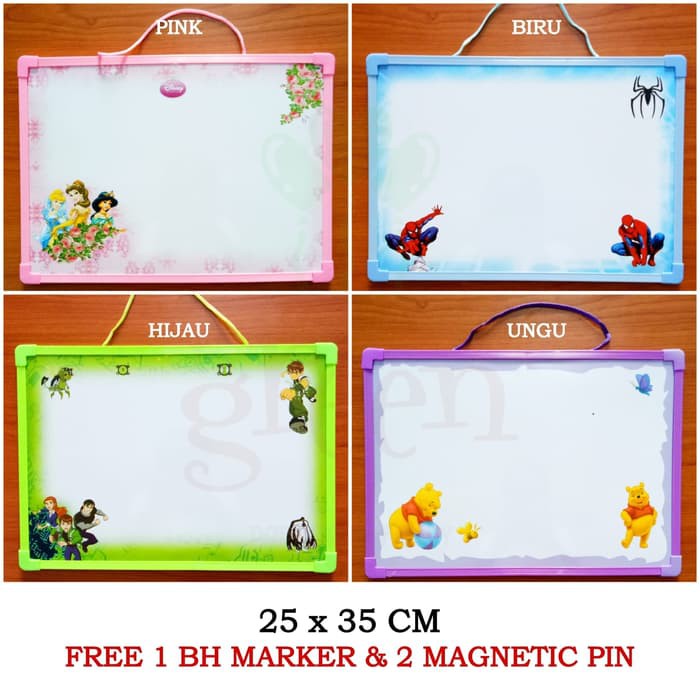 

AA133 PAPAN TULIS KECIL WHITEBOARD PAPAN TULIS 25 X 35 CM MAINAN ANAK