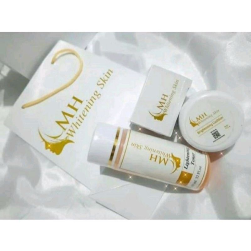 Paket MH SKIN WHITENING pakai barcode KEMASAN LAMA bisa scan