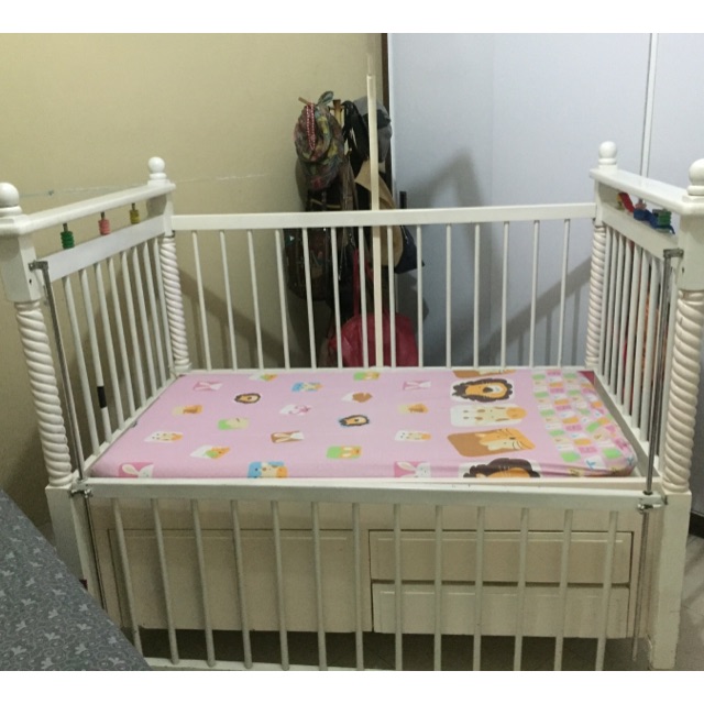 Box Bayi Kayu - preloved/second/bekas