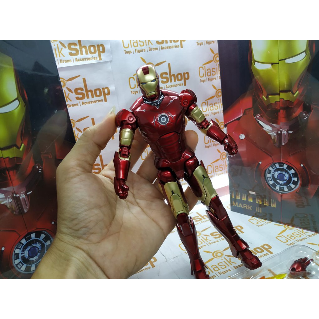 iron man mark 3 mark III mk3 zd toys
