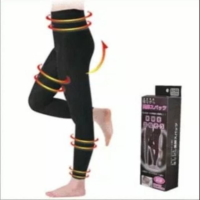 SLIM NIGHT LEGGING ( BAHAN TEBAL ) PENGENCANG PELANGSING PERUT DAN PAHA