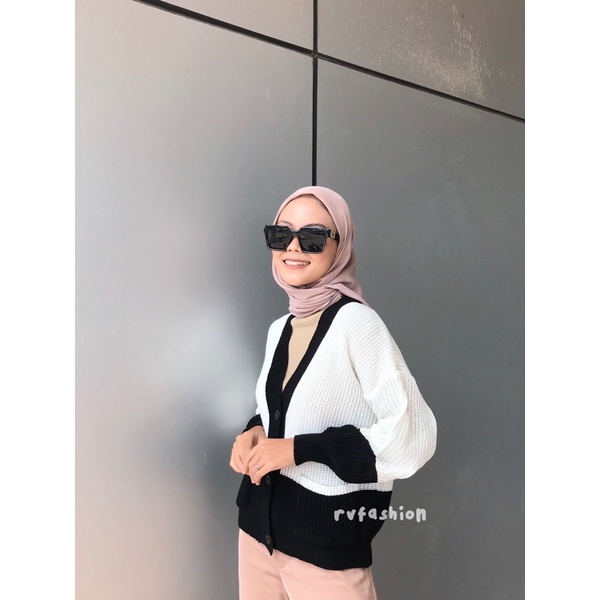 Kardigan Selly Rajut Baju Wanita Midi Kardi/Rajut Premium Outerwear