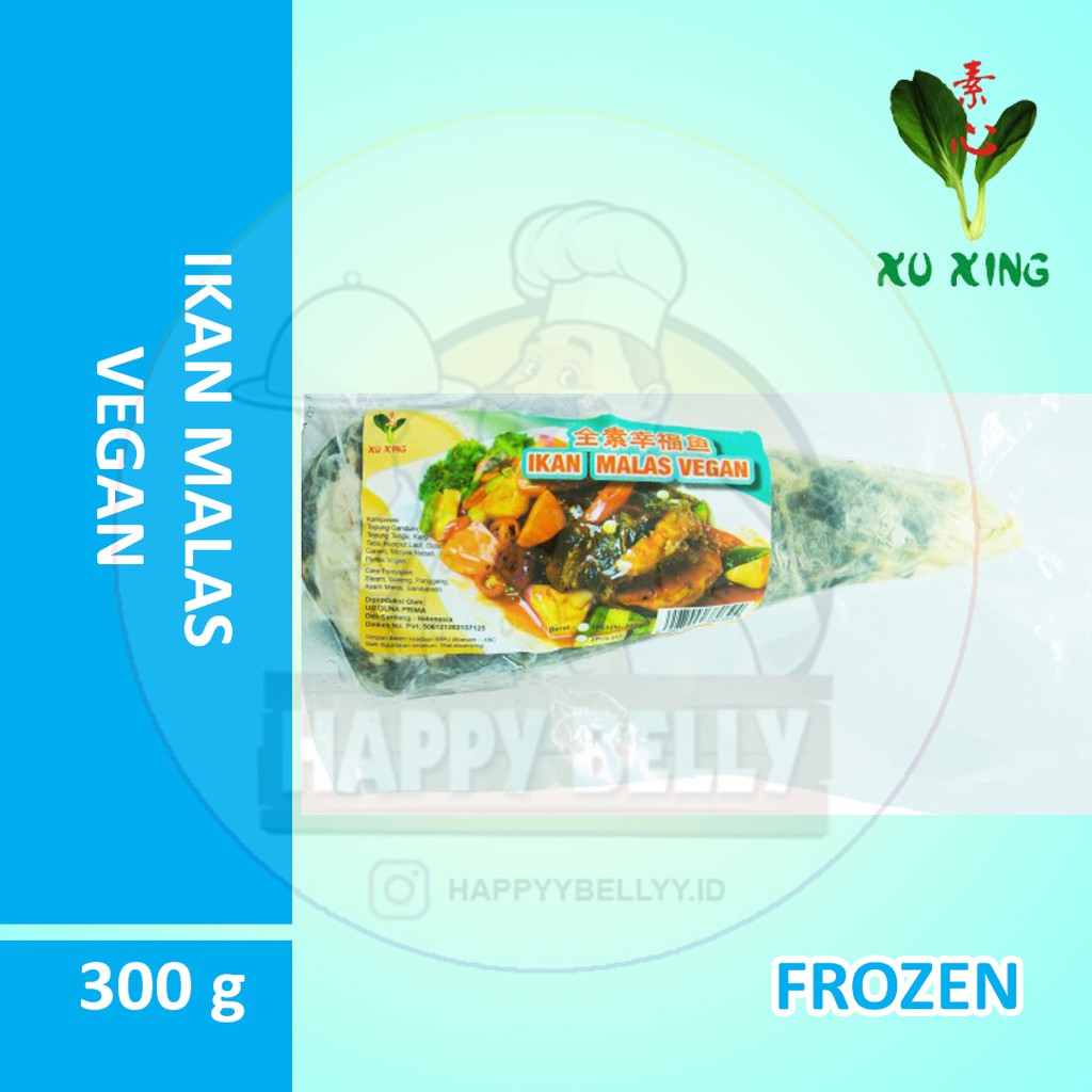 

Xu Xing IKAN MALAS 300 GR (1PCS) vegetarian