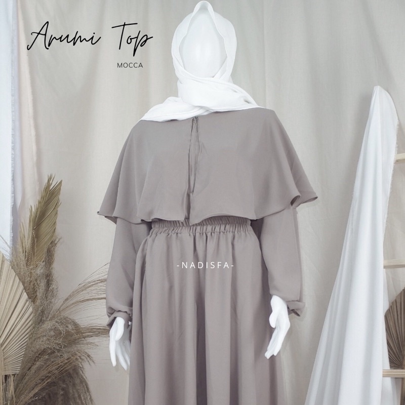 ARUMI TOP ATASAN KOMBINASI BOLERO BUSUI FRIENDLY