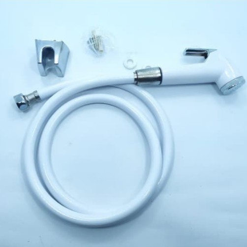 KRAN CEBOK MURAH/SHOWER BIDET SET BANO/ JET SHOWER TOILET PUTIH /SELANG BIDET WC