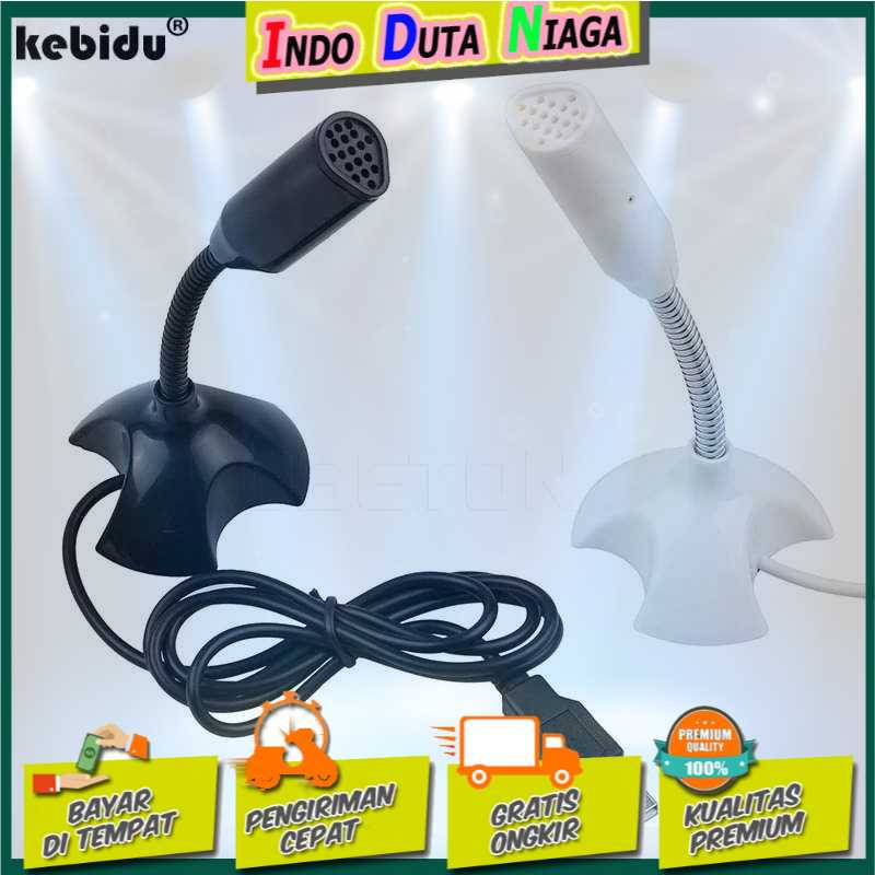 IDN TECH - KEBIDU Microphone Laptop Komputer USB - M-306