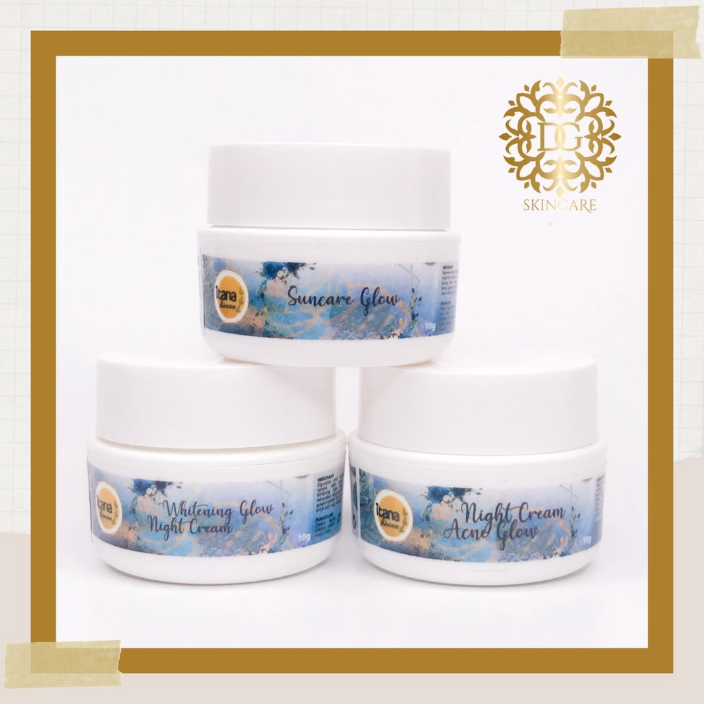 [ORIGINAL BPOM] ITANA SKINCARE CREAM SIANG/CREAM MALAM