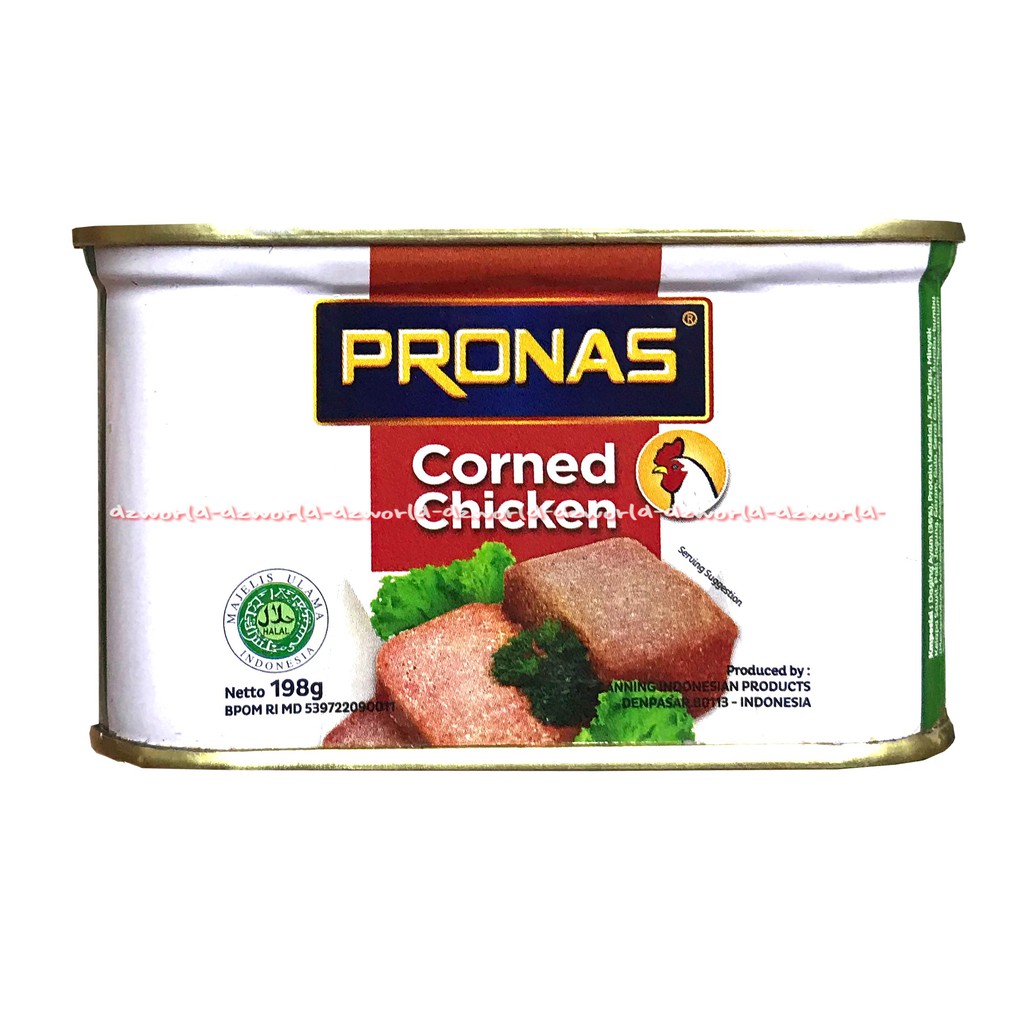 

Pronas Kornet Ayam 198gr Corned Chicken Dengan Kandungan Yang Bergizi Pro nas Pronaz Rasa Daging Ayam 198 gram