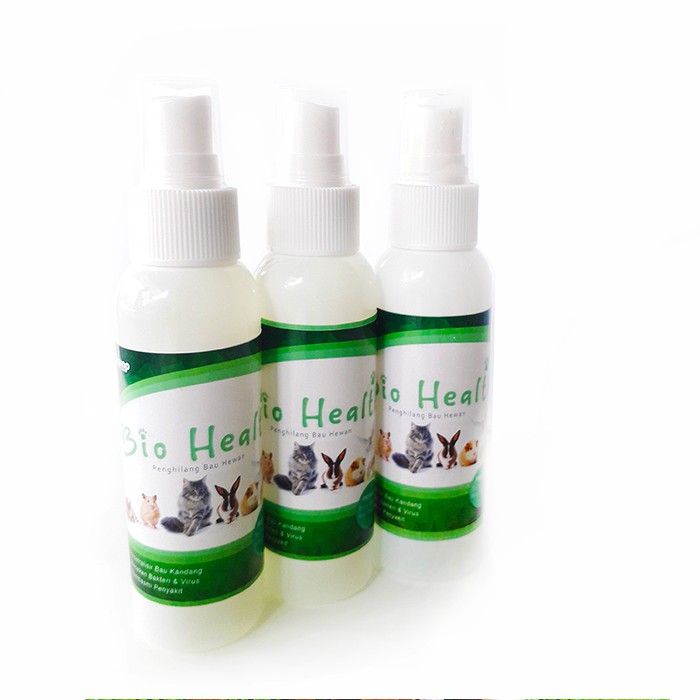 BioHealth Spray penghilang bau kandang hewan menyerap bau pesing kucing kelinci hamster sugar glider-5