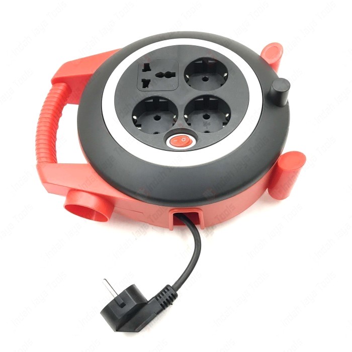 MITSUI MSC 154 ATRIA Kabel Roll 10 M 4 Lubang Saklar Box Arde SNI