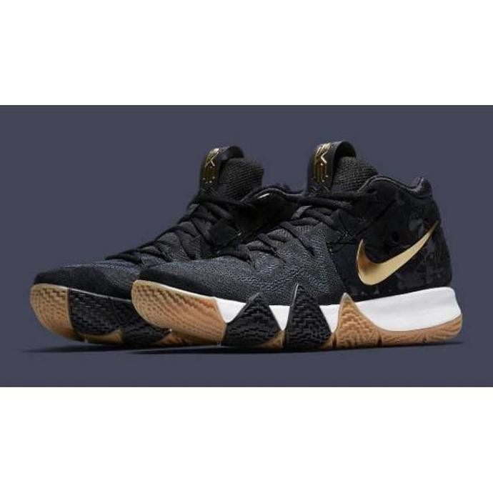 Sale Sepatu Nike Kyrie Irving 4 Premium Sepatu Olahraga Sepatu Basket - Hitam, 39
