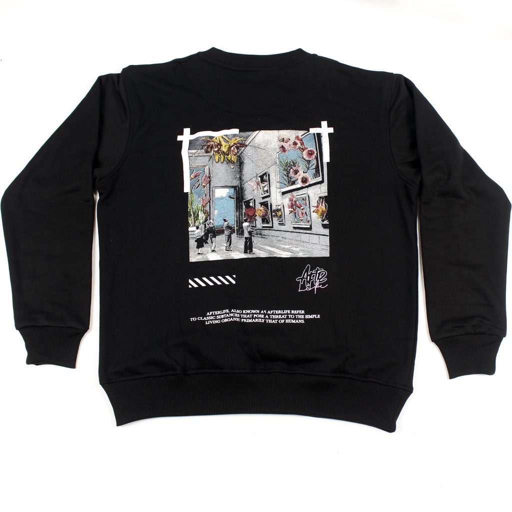 AFTERLIFE - Crewneck Same Story Black | 21032