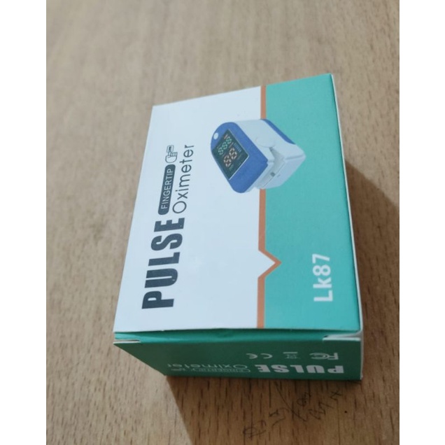 PULSE OXIMETER LK87 Fingertip Alat Ukur Saturasi Oksigen Jantung LK87