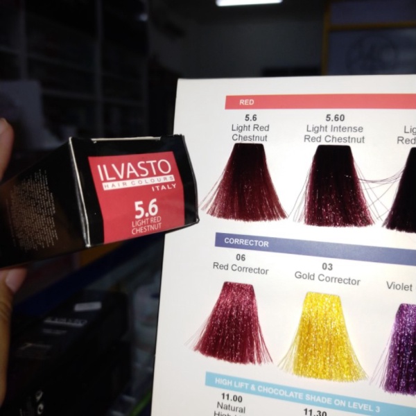 Jual PROMO HAIR COLOR ILVASTO 60ML MADE IN ITALY  Semir Ilvasto - 5.6 Limited