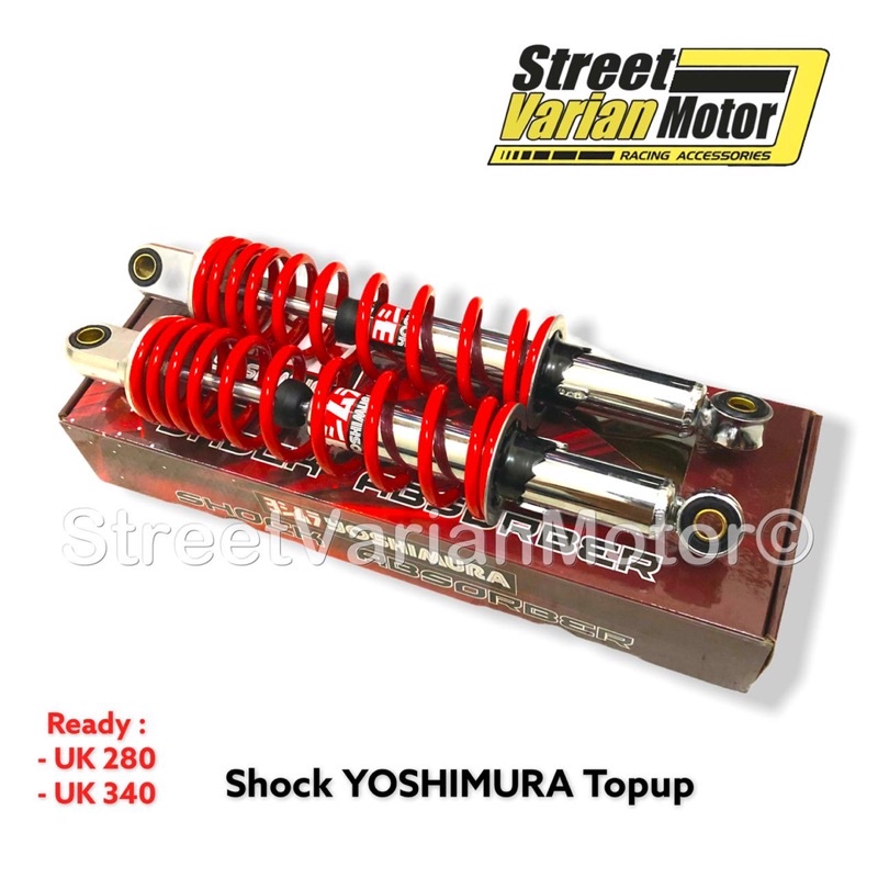 Shock belakang bebek YOSHIMURA Topup 280mm 340mm