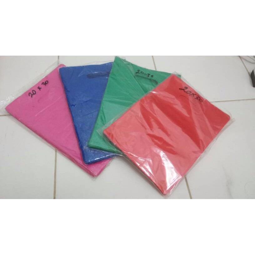 

FRESH PLASTIK PACKING WARNA WARNI 20x30 ISTIMEWA
