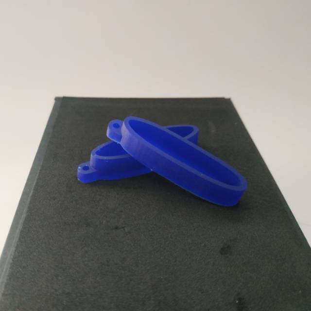 Karet Oval 40mm Transparan gantungan lanyard for pod