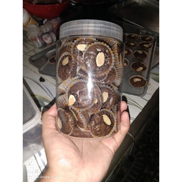 

BROWNIES ALMOND FUDGYBROWNIES COOKIES MINI