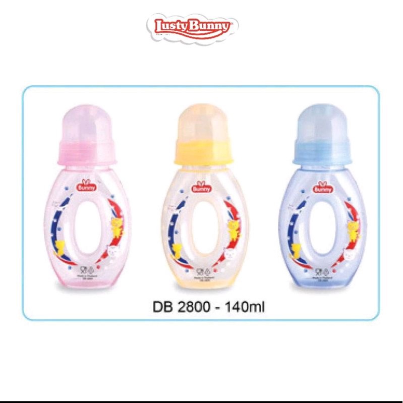 Botol Dot Susu Bayi Merek Lusty Bunny Model Slimneck Standarneck Bayi Baby Lustybunny