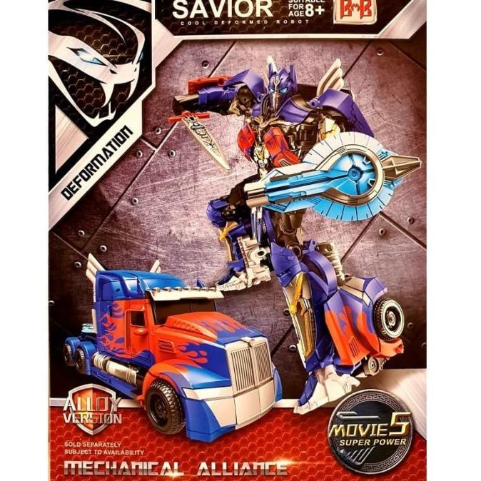 BMB TRANSFORMERS OPTIMUS PRIME TLK - ROBOT CONVOY PRIME ALLOY VERSION