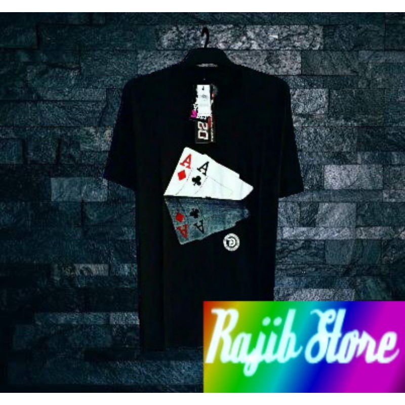 kaos original d2r, kaos pria wanita, baju cewek cowok, kaos three second