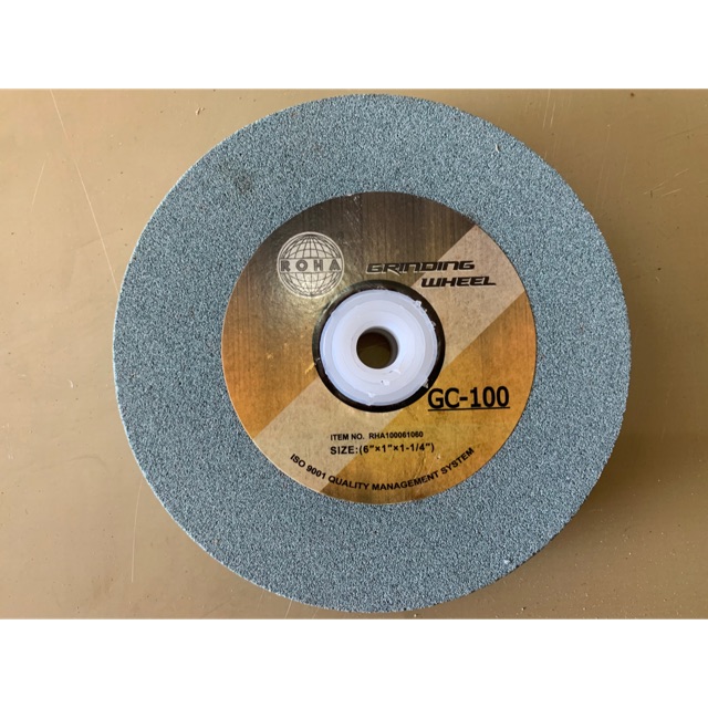 Batu gerinda poles / mata gerinda asah / grinding wheel gc-100 6&quot;