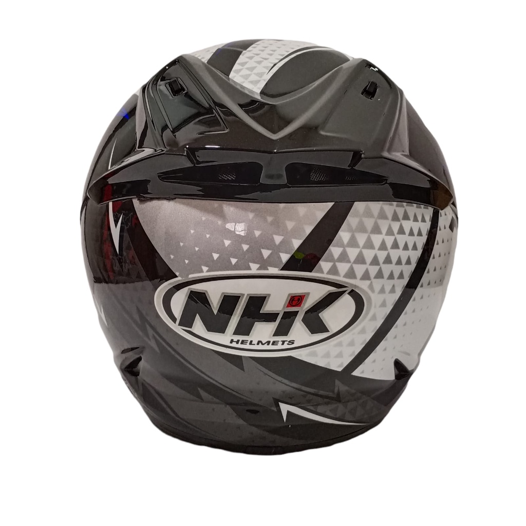 HELM FULL FACE NHK MOTIF RACE PRO FLASH BLACK BLUE GLOSSY