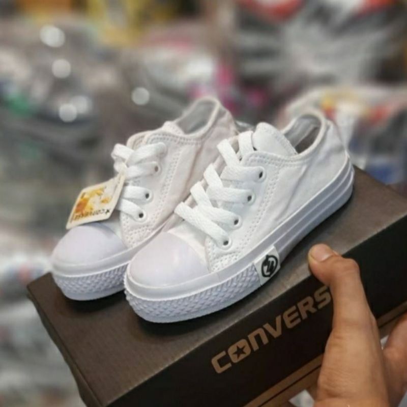 CONVERSE SEPATU ANAK ANAK LAKI PEREMPUAN MODEL TALI KANVAS MURAH