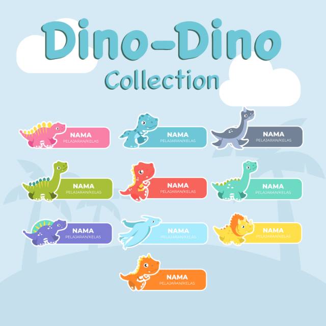 

STIKER LABEL PELAJARAN UKURAN 6X3CM