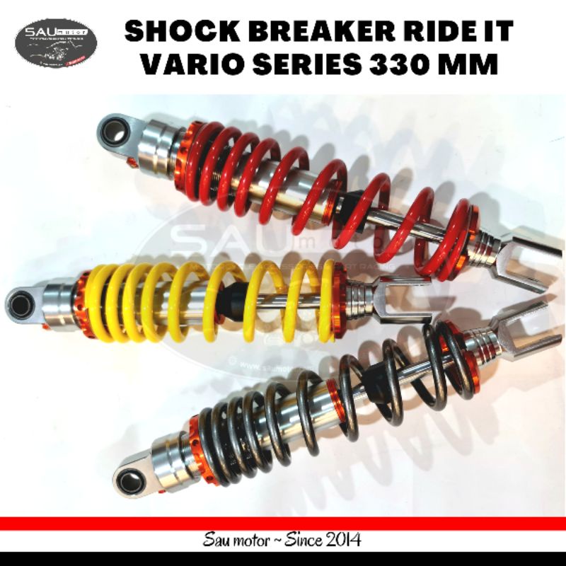 Saumotor Shock Breaker Vario 125 Vario 150 Non Tabung 330 Mm Ri 87 Ride It