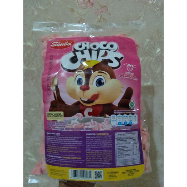 

SIMBA CHOCO CHIP STRAWBERRY 250GR