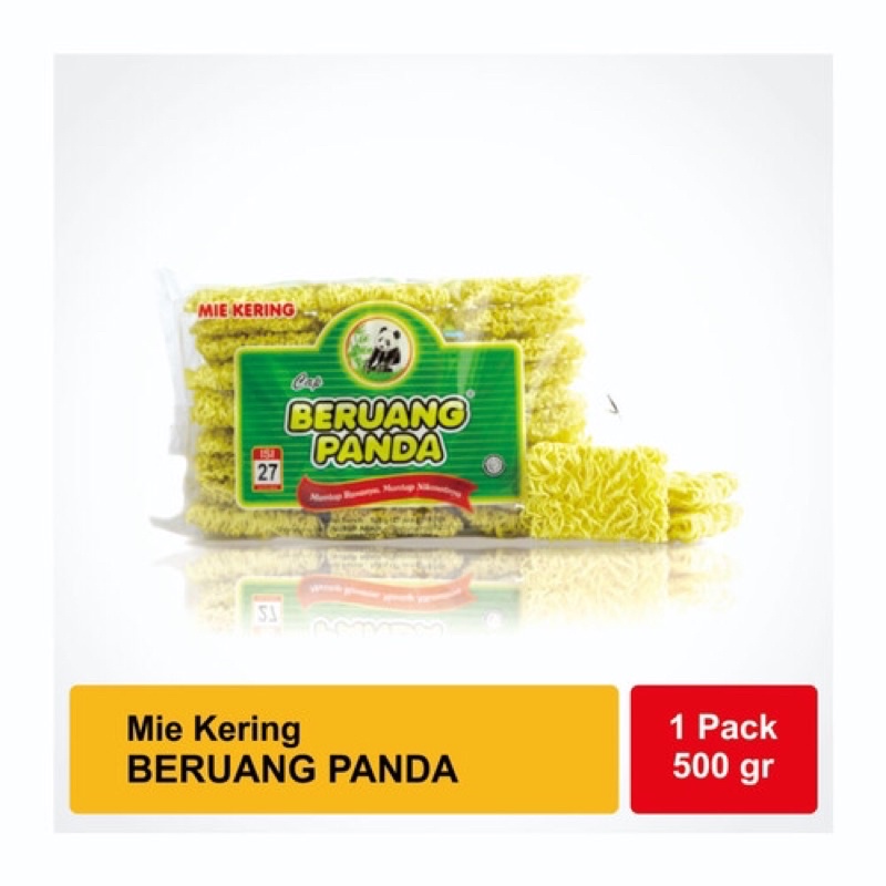 

Mie Kering Beruang Panda isi 27