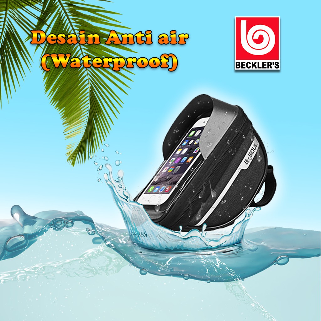 TAS SEPEDA TAS SEPEDA MOTOR WATERPROOF HANDPHONE LAYAR SENTUH