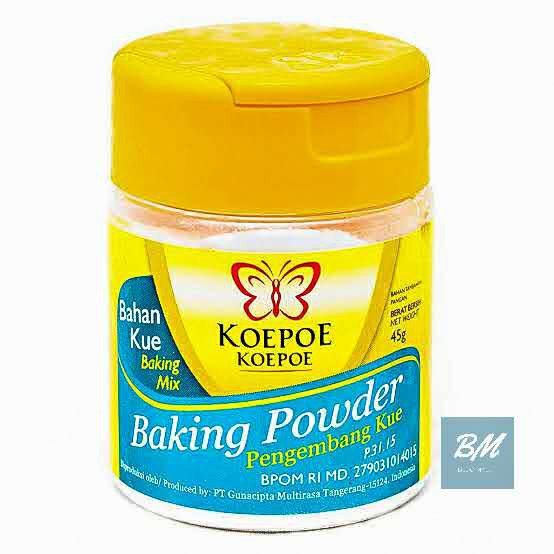 

Baking Powder Koepoe Kupu 45 gr