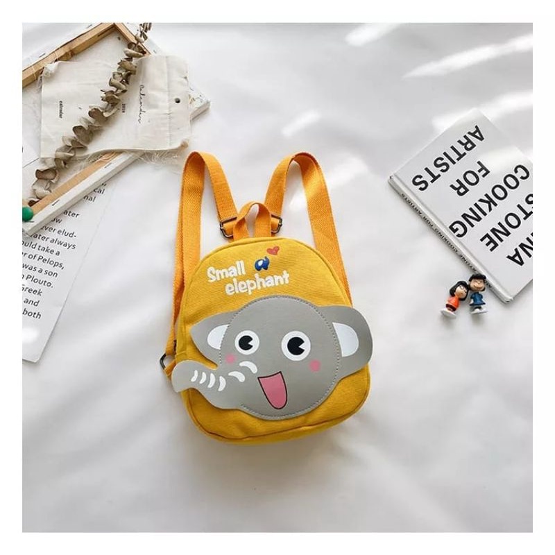 Tas ransel anak gajah kuning