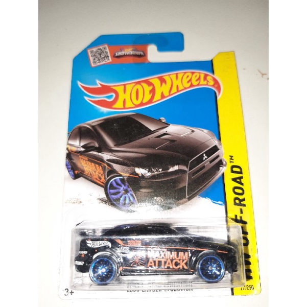 hotwheels lancer evo