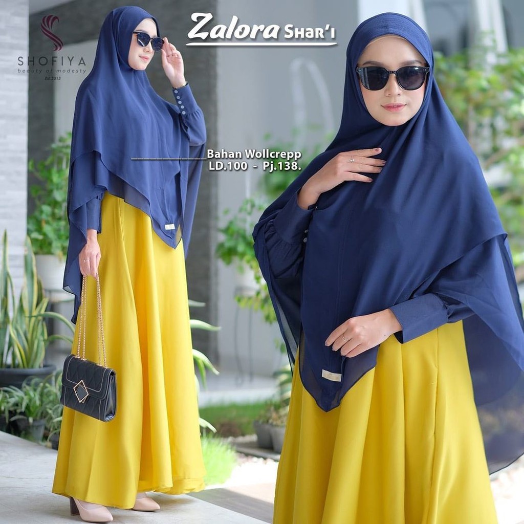 GAMIS ZALORA SYARI ORIGINAL BY SHOFIYA