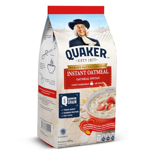 

Quaker Instant Oatmeal 800gr