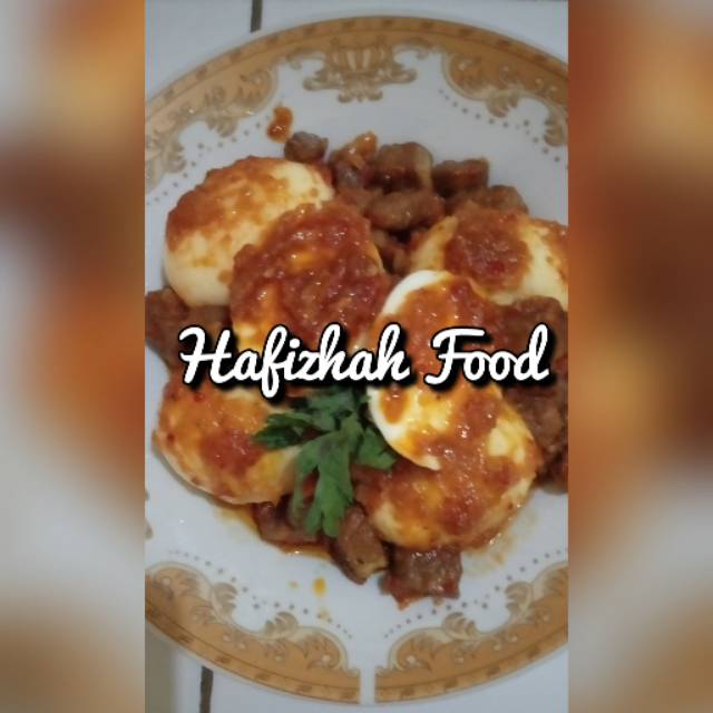 

Telor Balado Homemade
