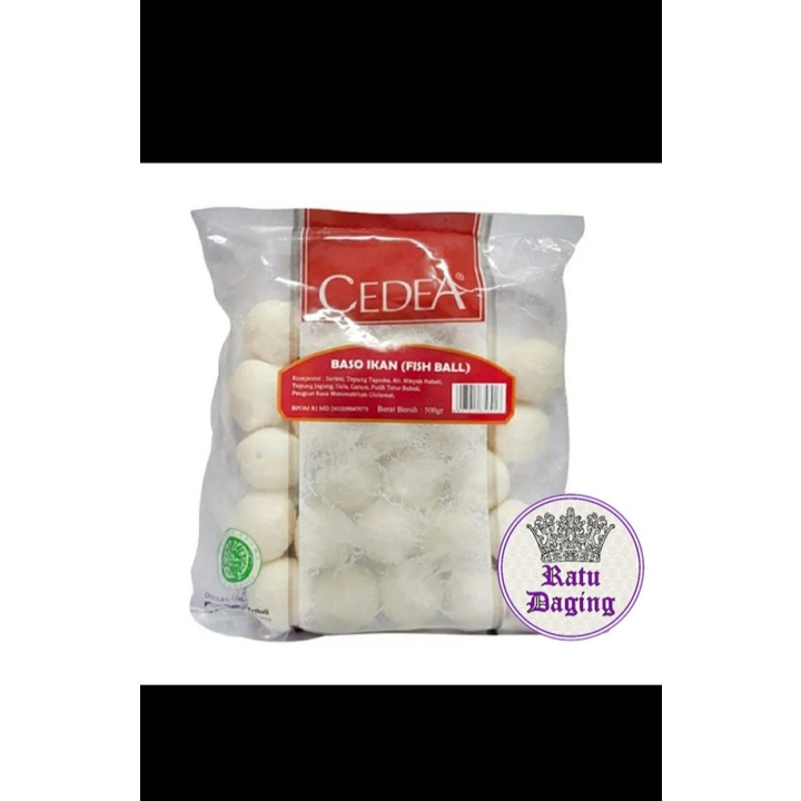 

Baso Ikan Cedea / Fish Meat Ball Cedea Premium 500gr