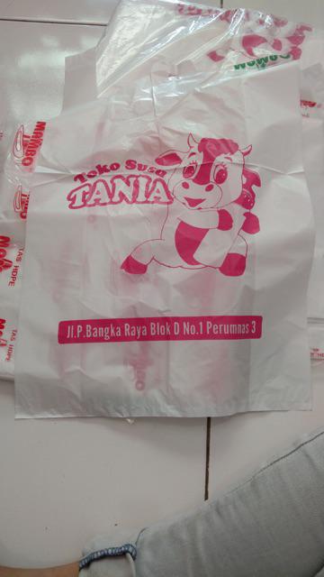 Plastik Sablon Murah, Plastik Olshop, Plastik Kresek, Plastik Murah Free Desain