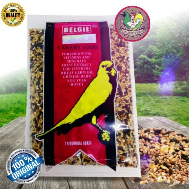 Belgie pakan burung kenari import