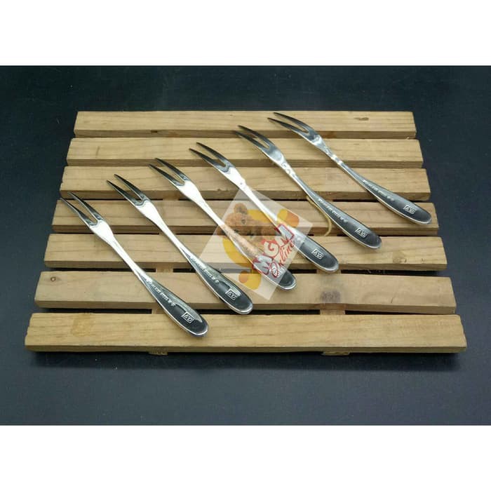 Garpu buah Hotel 12cm Stainless Steel 18-10 garpu mini stainless 2537